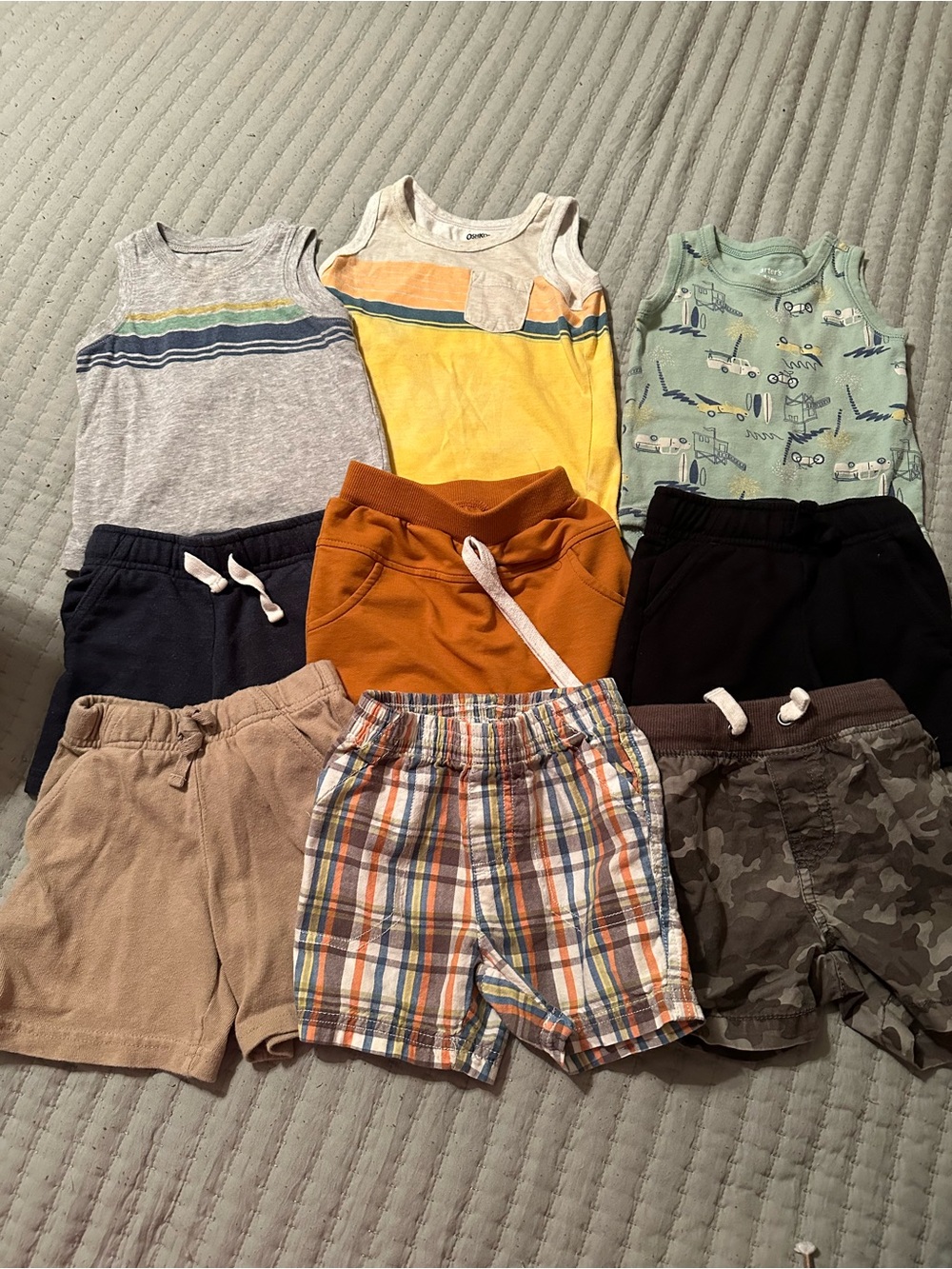 18 piece summer baby boys bundle